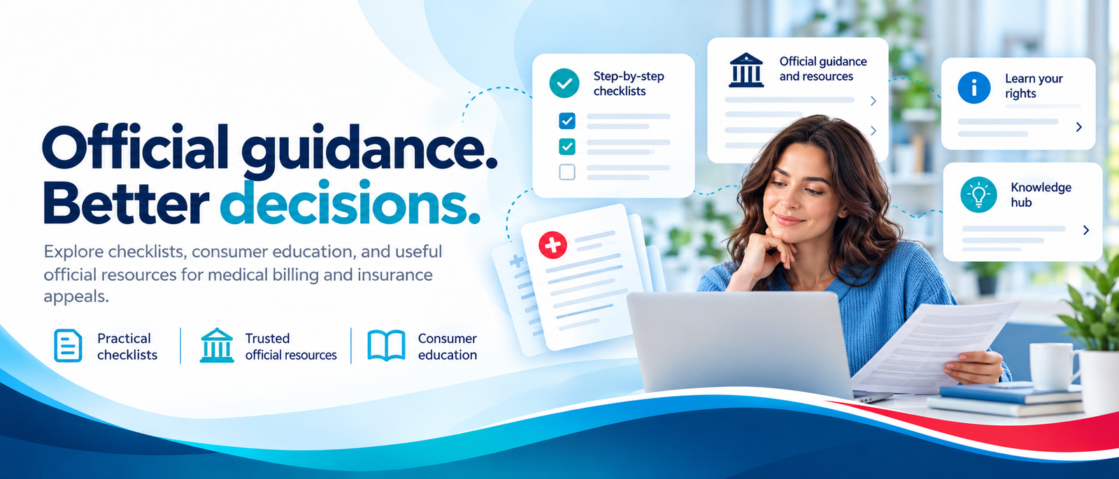 Official resources about medical bills and insurance appeals